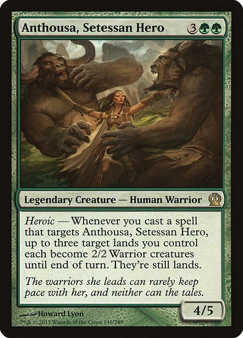 Antousa, Heroína Setessana — Theros 149