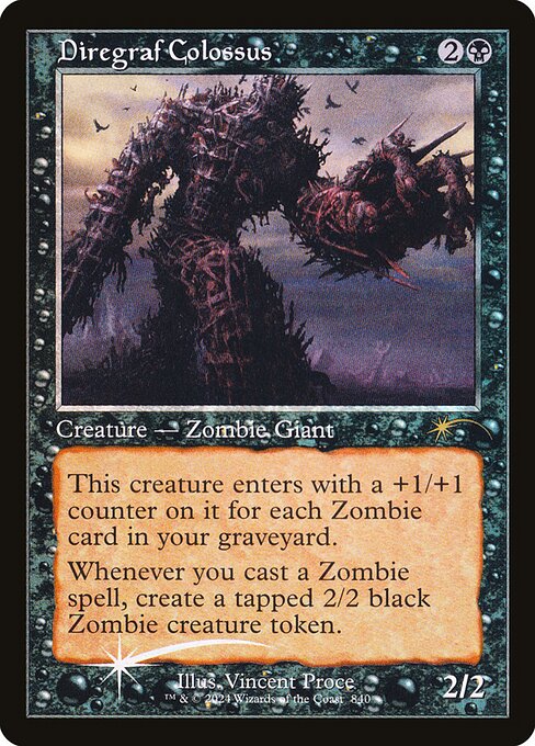 Colosso do Cemitério do Terror — Secret Lair Drop 840