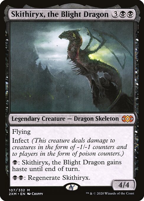 Skithiryx, o Dragão Assolador — Double Masters 107