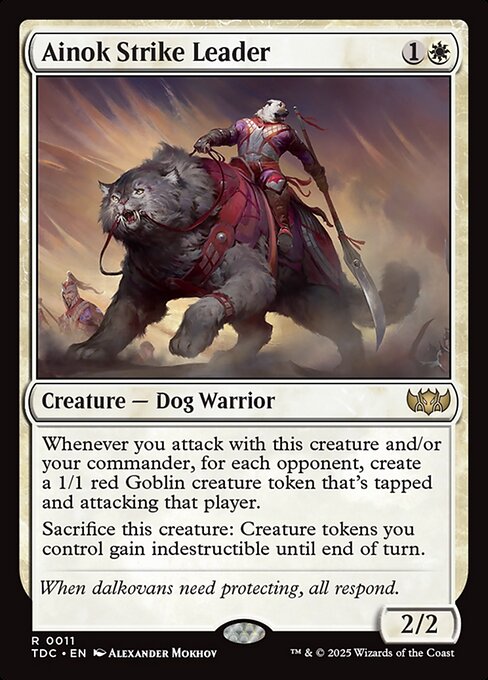 Ainok Strike Leader — Tarkir: Dragonstorm Commander 11