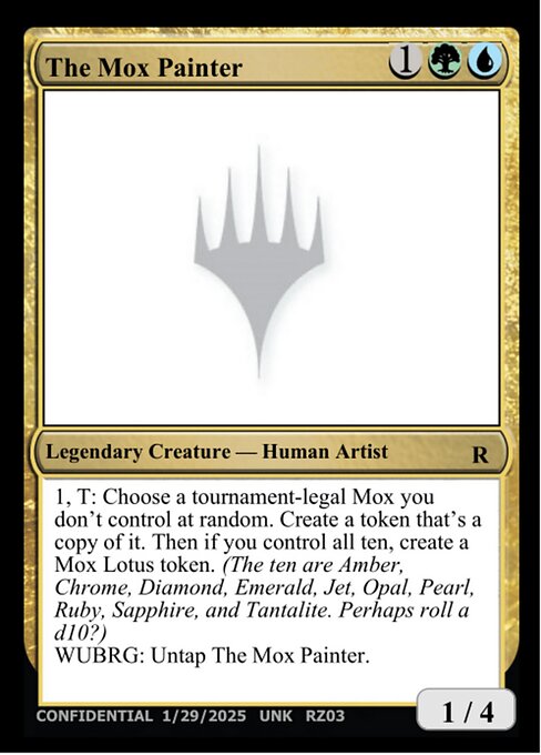The Mox Painter — Unknown Event RZ03k