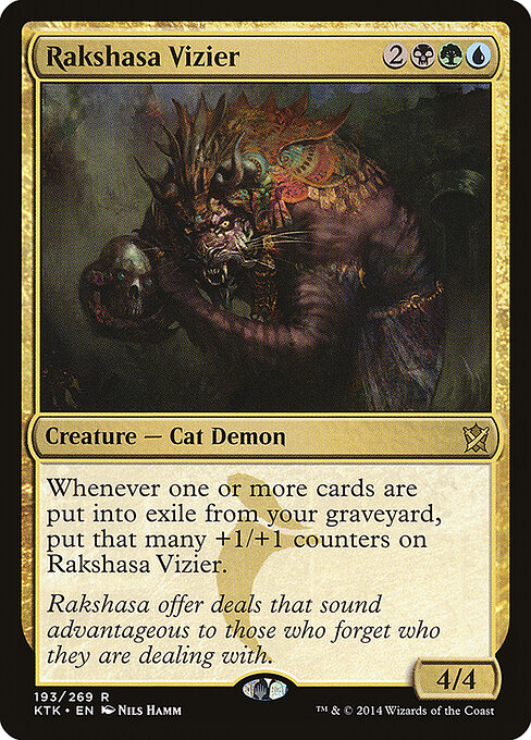 Vizir Rakshasa — Khans of Tarkir 193