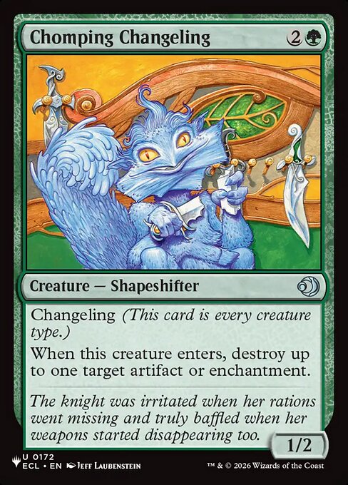 Chomping Changeling — The List ECL-172