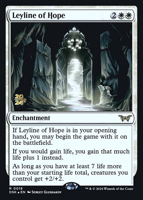 Leyline of Hope — Duskmourn: House of Horror Promos 18s