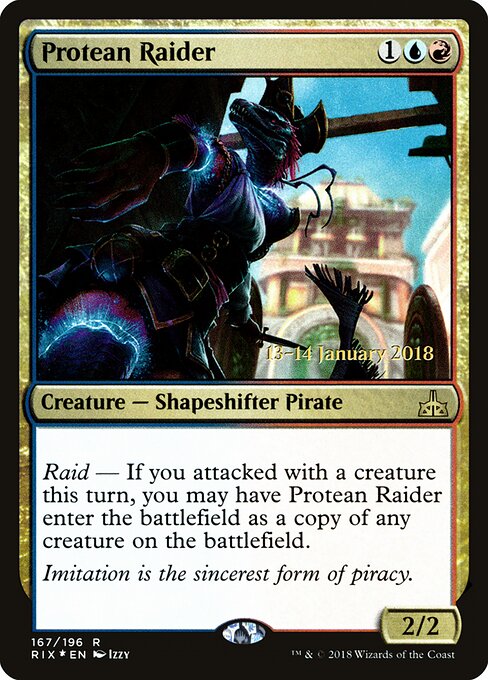 Saqueadora Multiforme — Rivals of Ixalan Promos 167s