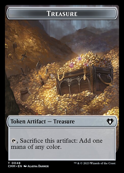 Treasure — Commander Masters Tokens 48