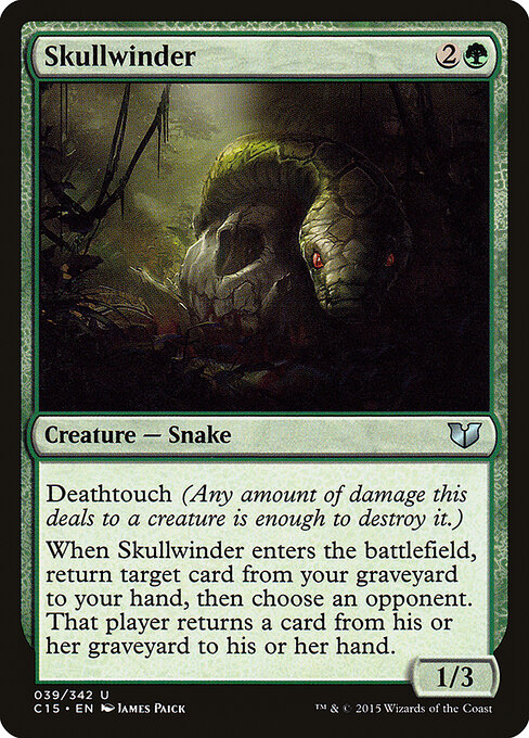 Serpente da Caveira — Commander 2015 39