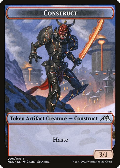 Construct — Kamigawa: Neon Dynasty Tokens 6