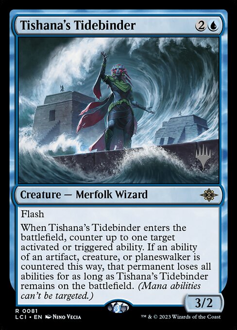Vinculadora de Maré de Tishana — The Lost Caverns of Ixalan Promos 81p