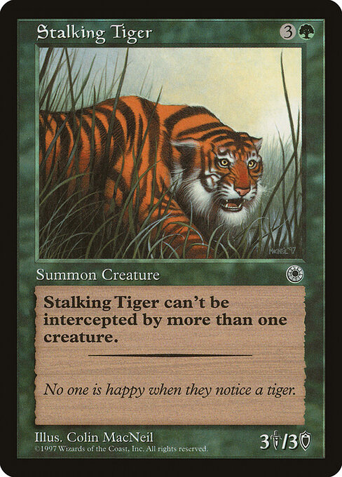 Tigre Caçador — Portal 186