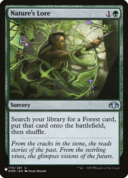 Sabedoria da Natureza — The List DMR-170