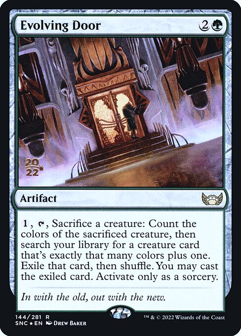Porta Evolucionária — Streets of New Capenna Promos 144s