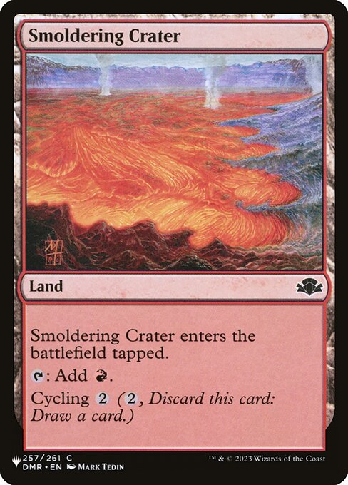 Cratera Fumegante — The List DMR-257