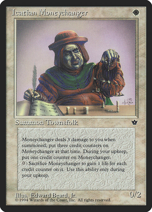 Icatian Moneychanger — Fallen Empires 10b