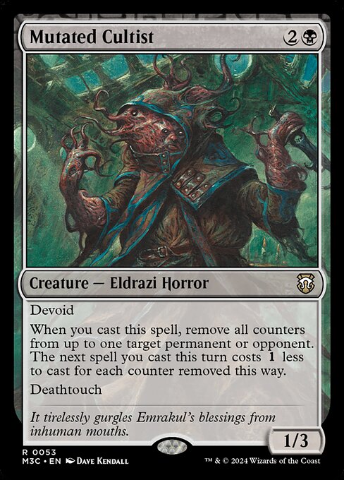 Mutated Cultist — Modern Horizons 3 Commander 53