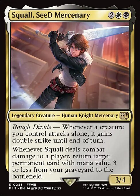 Squall, SeeD Mercenary — Final Fantasy 243
