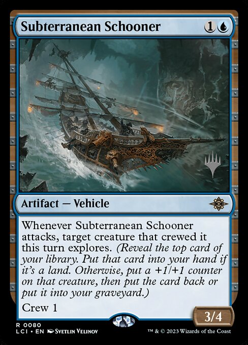 Subterranean Schooner — The Lost Caverns of Ixalan Promos 80p