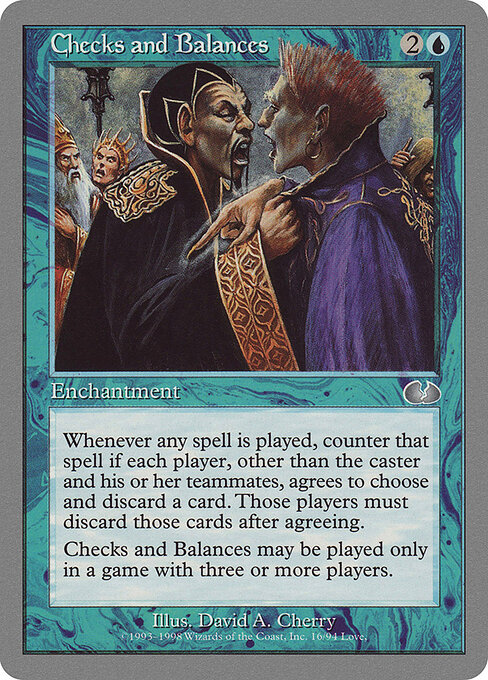 Checks and Balances — Unglued 16