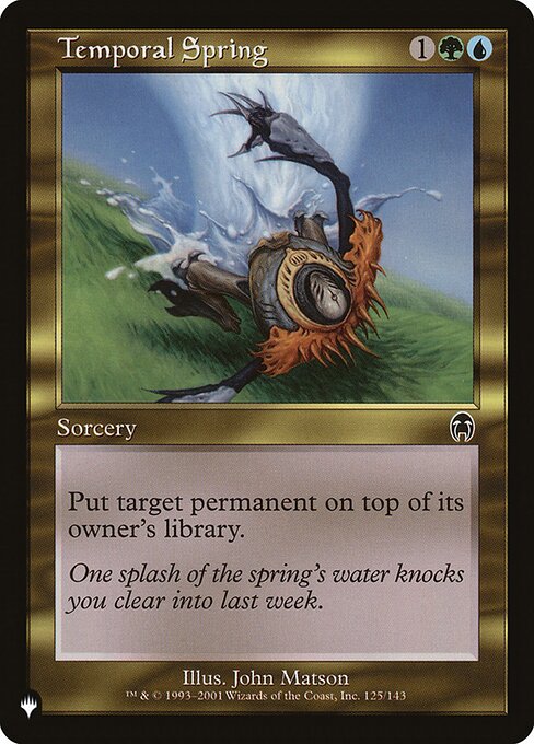 Fonte Temporal — The List APC-125