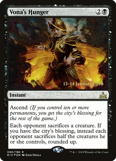 Fome de Vona — Rivals of Ixalan Promos 90s