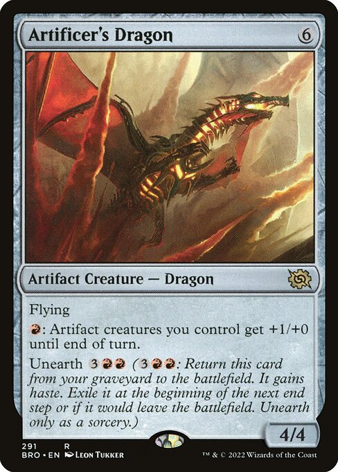 Dragão do Artífice — The Brothers' War 291
