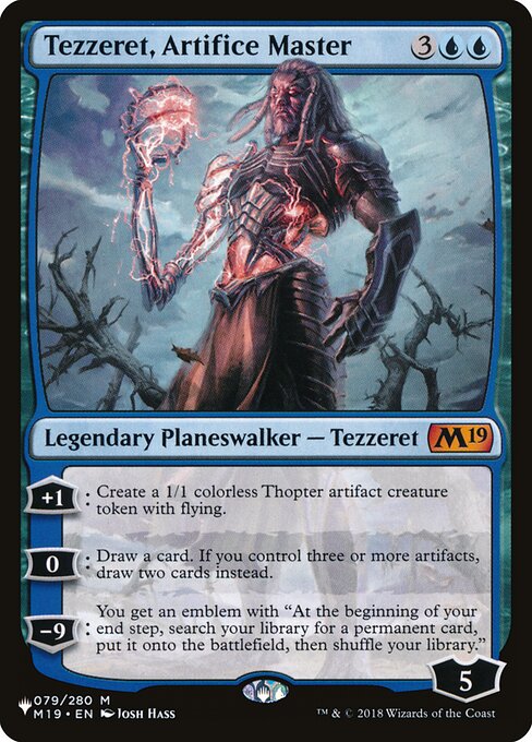 Tezzeret, Mestre Artífice — The List M19-79