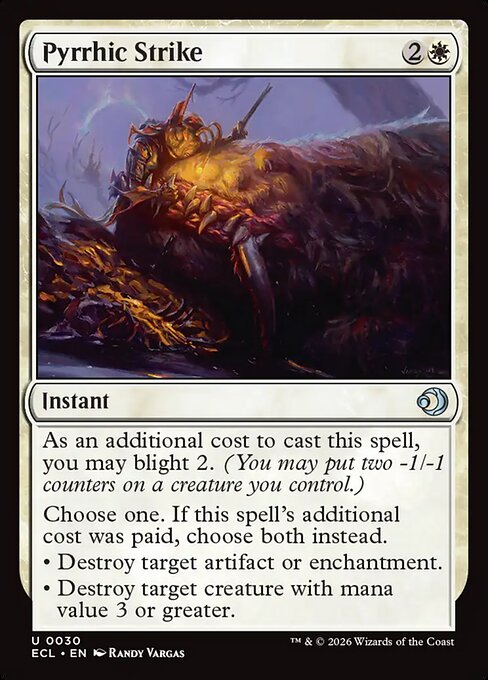 Pyrrhic Strike