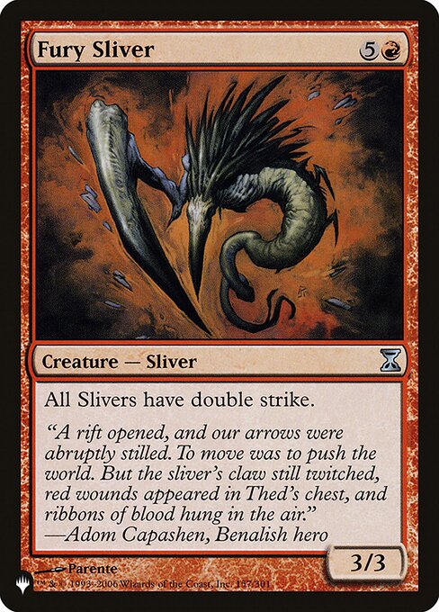 Fractius da Fúria — The List TSP-157