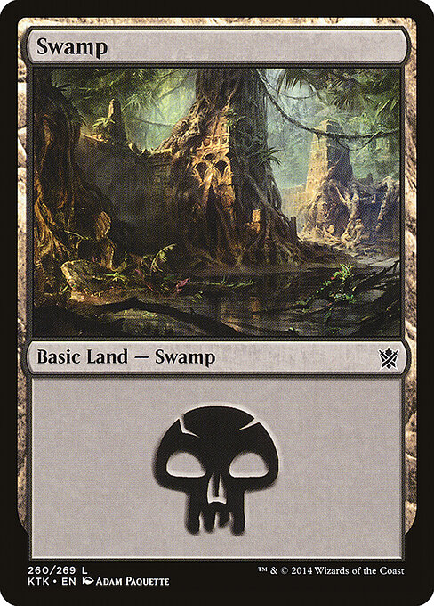 Pântano — Khans of Tarkir 260