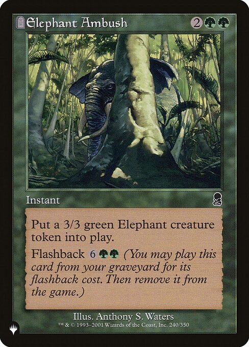 Emboscada de Elefantes — The List ODY-240