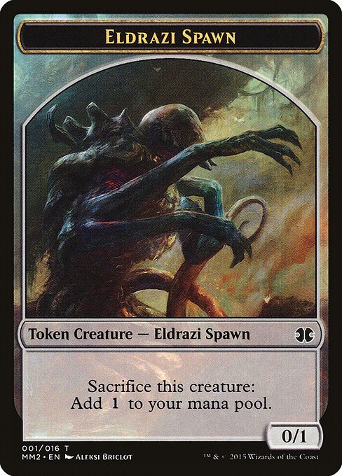 Eldrazi Spawn — Modern Masters 2015 Tokens 1