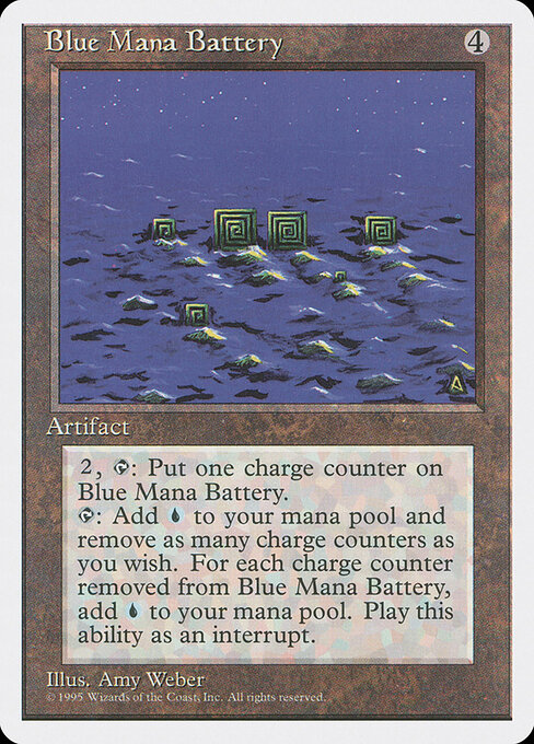 Bateria de Mana Azul — Fourth Edition 300