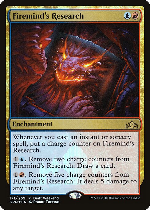 Pesquisa do Mente de Fogo — Guilds of Ravnica Promos 171
