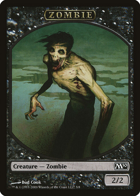 Zombie — Magic 2010 Tokens 3