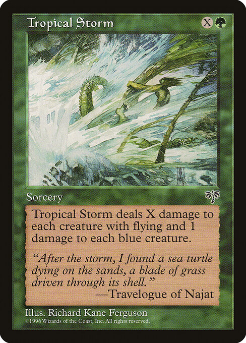Tempestade Tropical — Mirage 246