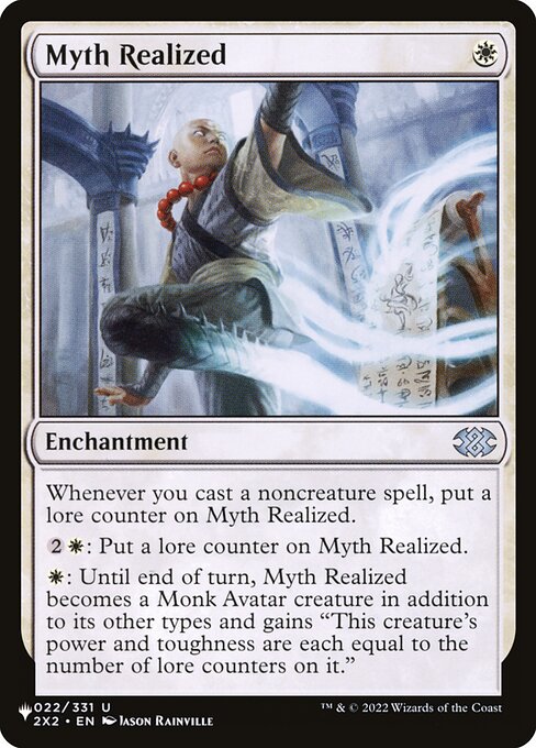 Mito Concretizado — The List 2X2-22