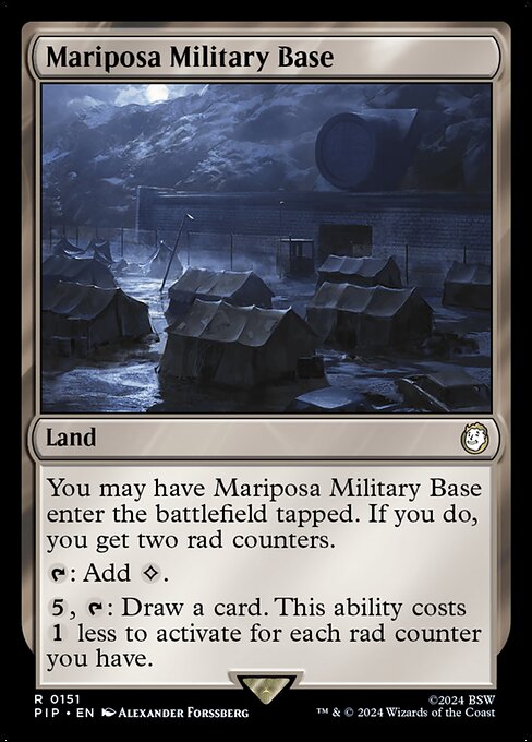 Mariposa Military Base — Fallout 151