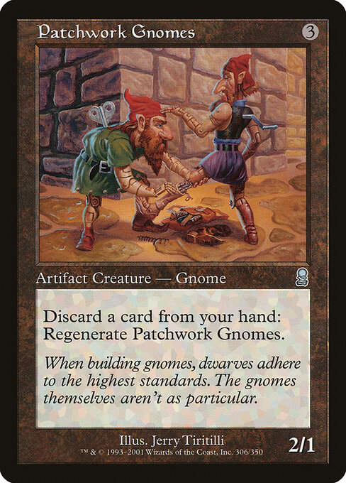 Gnomos de Retalhos — Odyssey 306