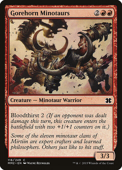 Minotauros dos Chifres Escorneadores — Modern Masters 2015 116