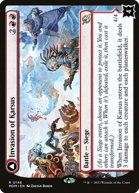 Invasion of Karsus — March of the Machine Promos 146s