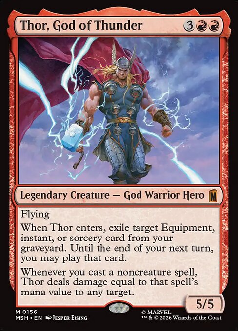 Thor, God of Thunder — Marvel Super Heroes 156