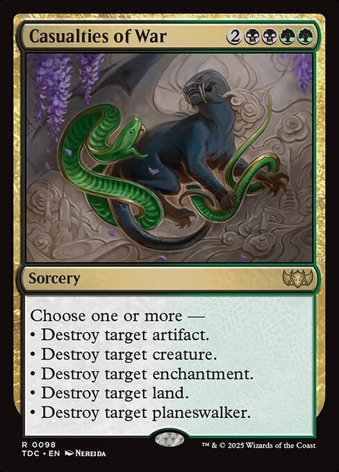 Baixas de Guerra — Tarkir: Dragonstorm Commander 98