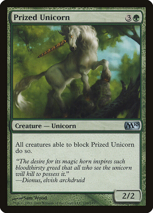 Unicórnio Cobiçado — Magic 2010 199