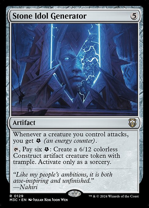Stone Idol Generator — Modern Horizons 3 Commander 129