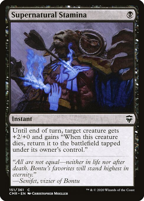 Resistência Sobrenatural — Commander Legends 151