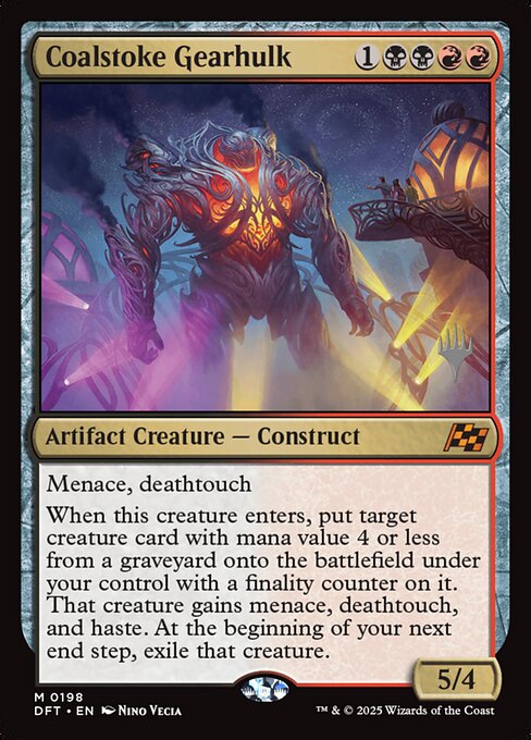 Coalstoke Gearhulk — Aetherdrift Promos 198p