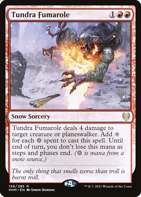 Fumarola da Tundra — Kaldheim Promos 156p