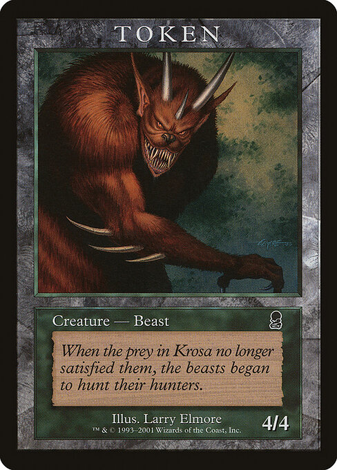Beast — Magic Player Rewards 2001 8