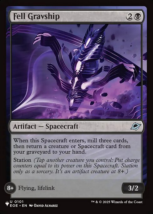 Fell Gravship — The List EOE-101