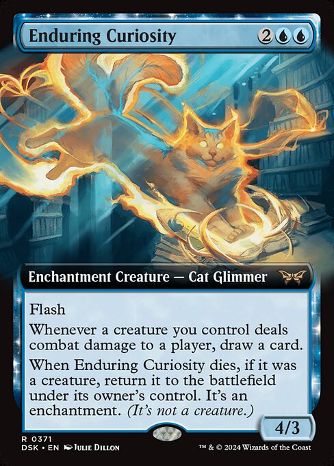 Enduring Curiosity — Duskmourn: House of Horror 371
